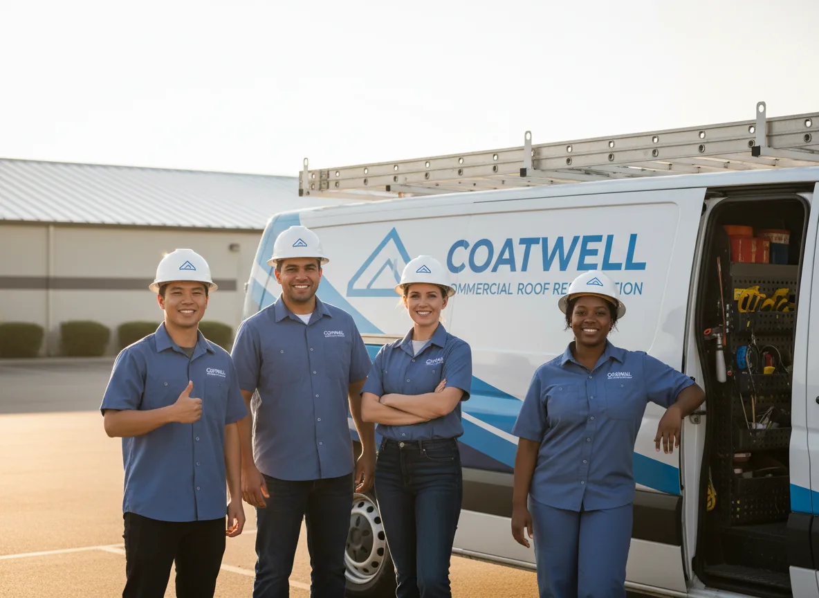 Commercial roof coating company in Nixon, TX